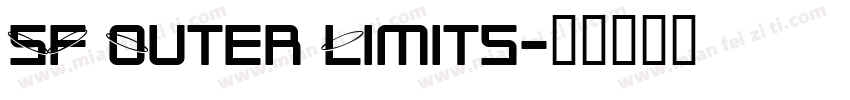 SF Outer Limits字体转换